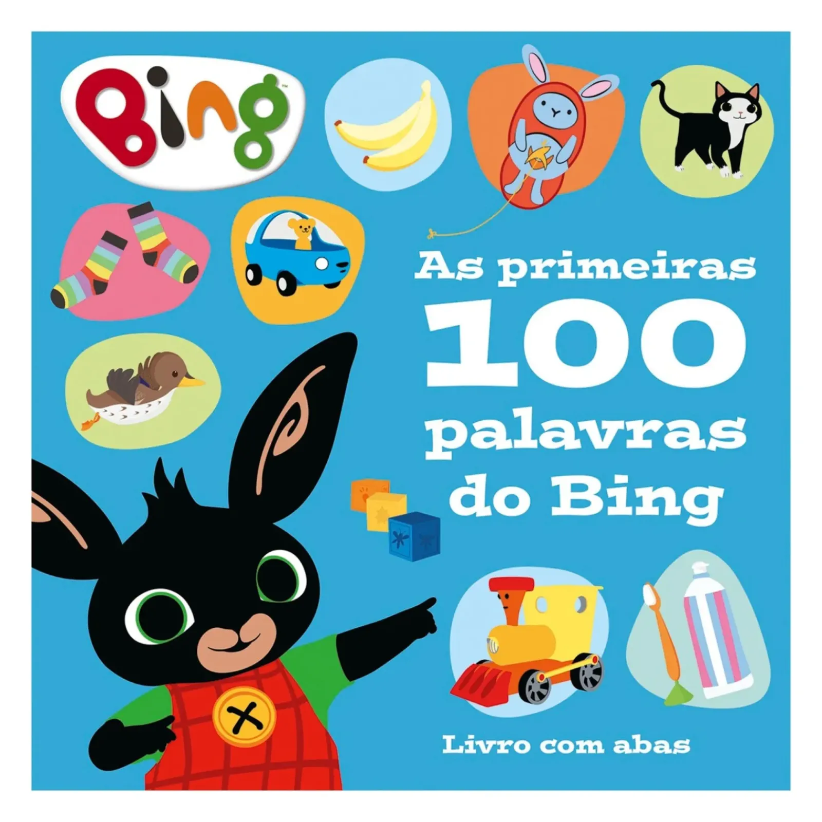 New Porto Editora As Primeiras 100 Palavras do Bing - Livro com Abas
