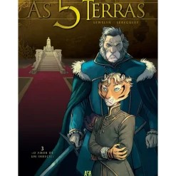 Best Edições Asa As 5 Terras - Livro 3: «O Amor de um Imbecil» de Lewelyn e Jerome Lereculey