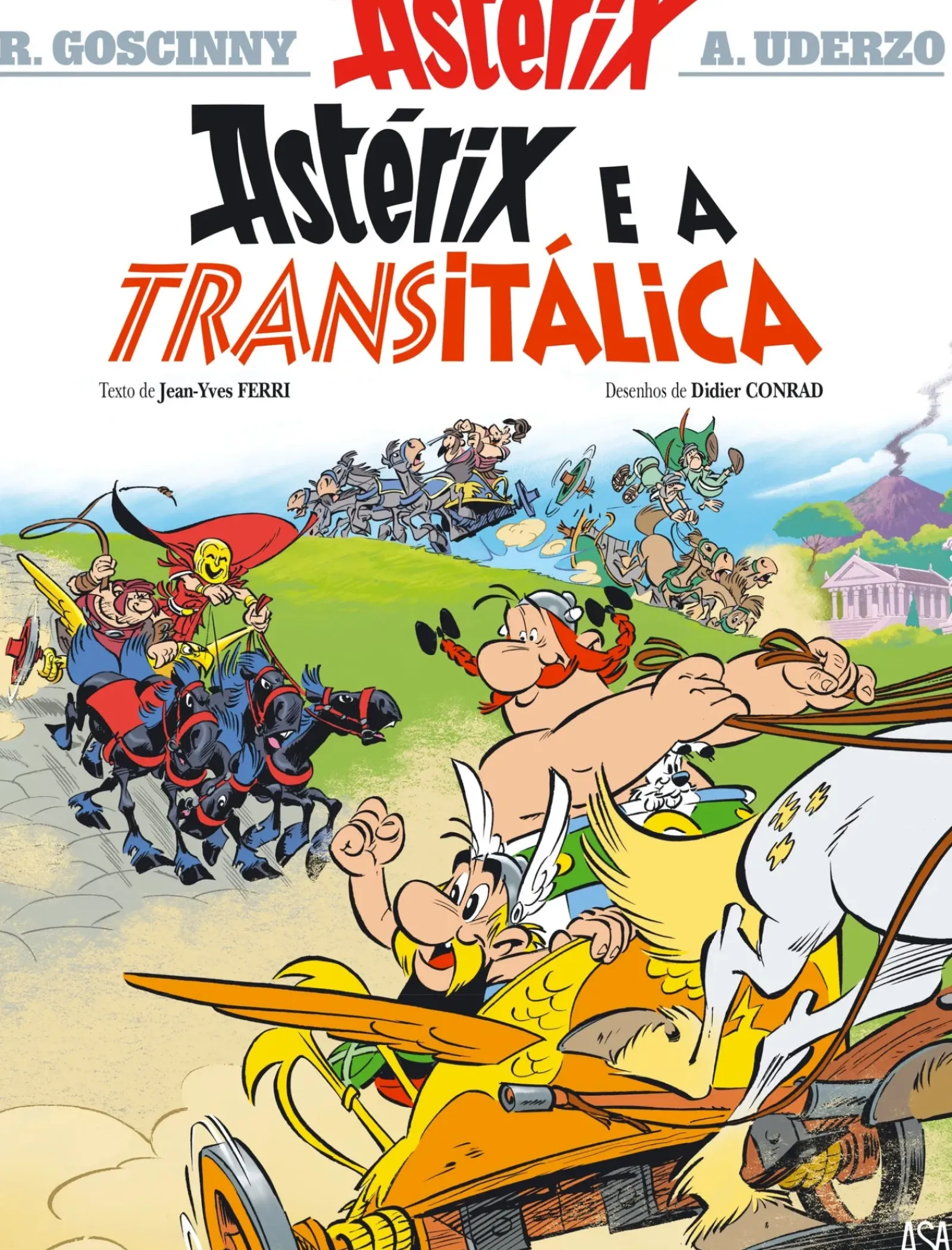 Clearance Asa Astérix e a Transitálica (volume 37) de Jean-Yves Ferri