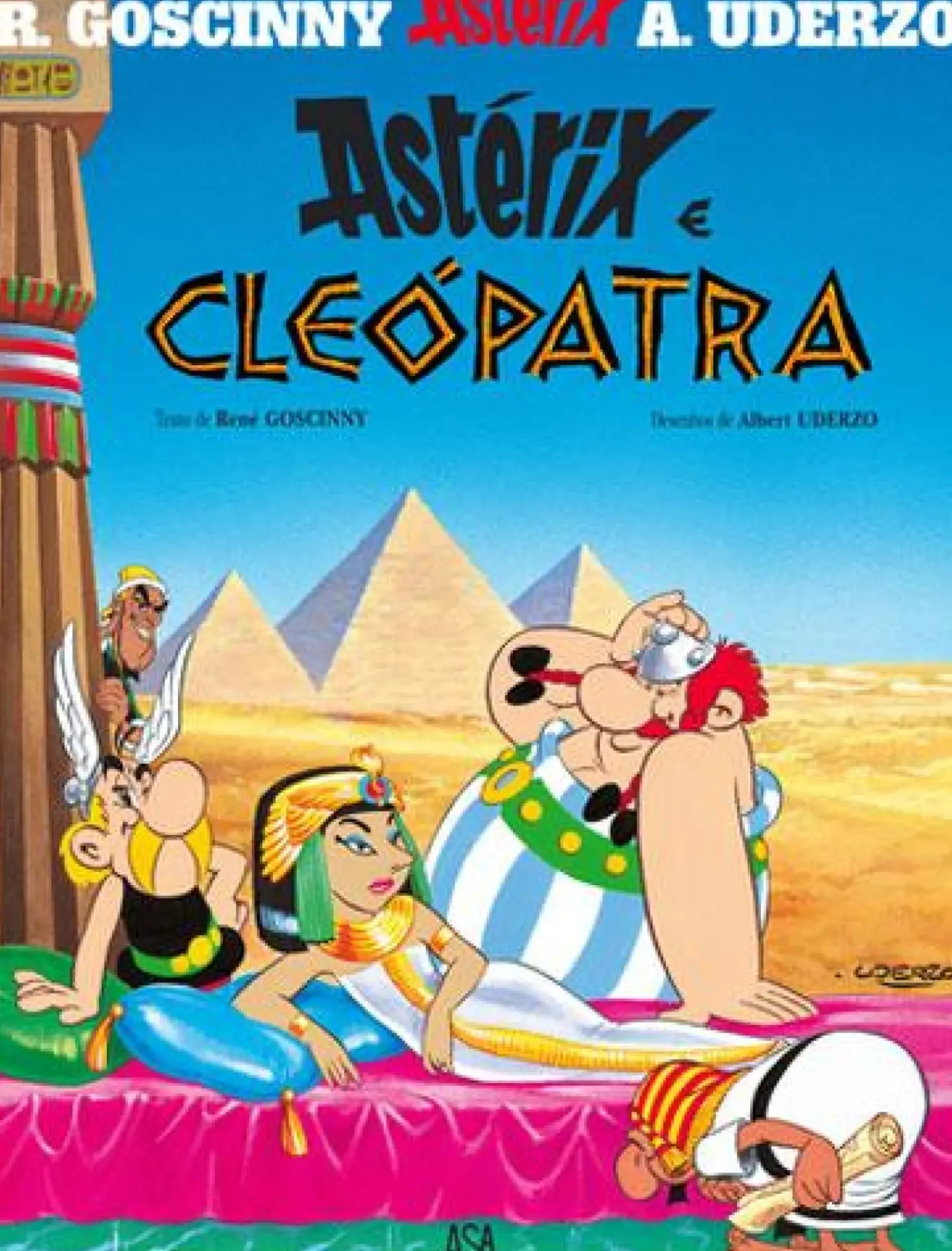 Asa Banda Desenhada E Novelas Gráficas > Astérix e Cleópatra de René Goscinny e Albert Uderzo - Vol. 6
