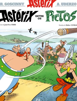 New Asa Astérix Entre os Pictos (volume 35) de René Goscinny e Albert Uderzo