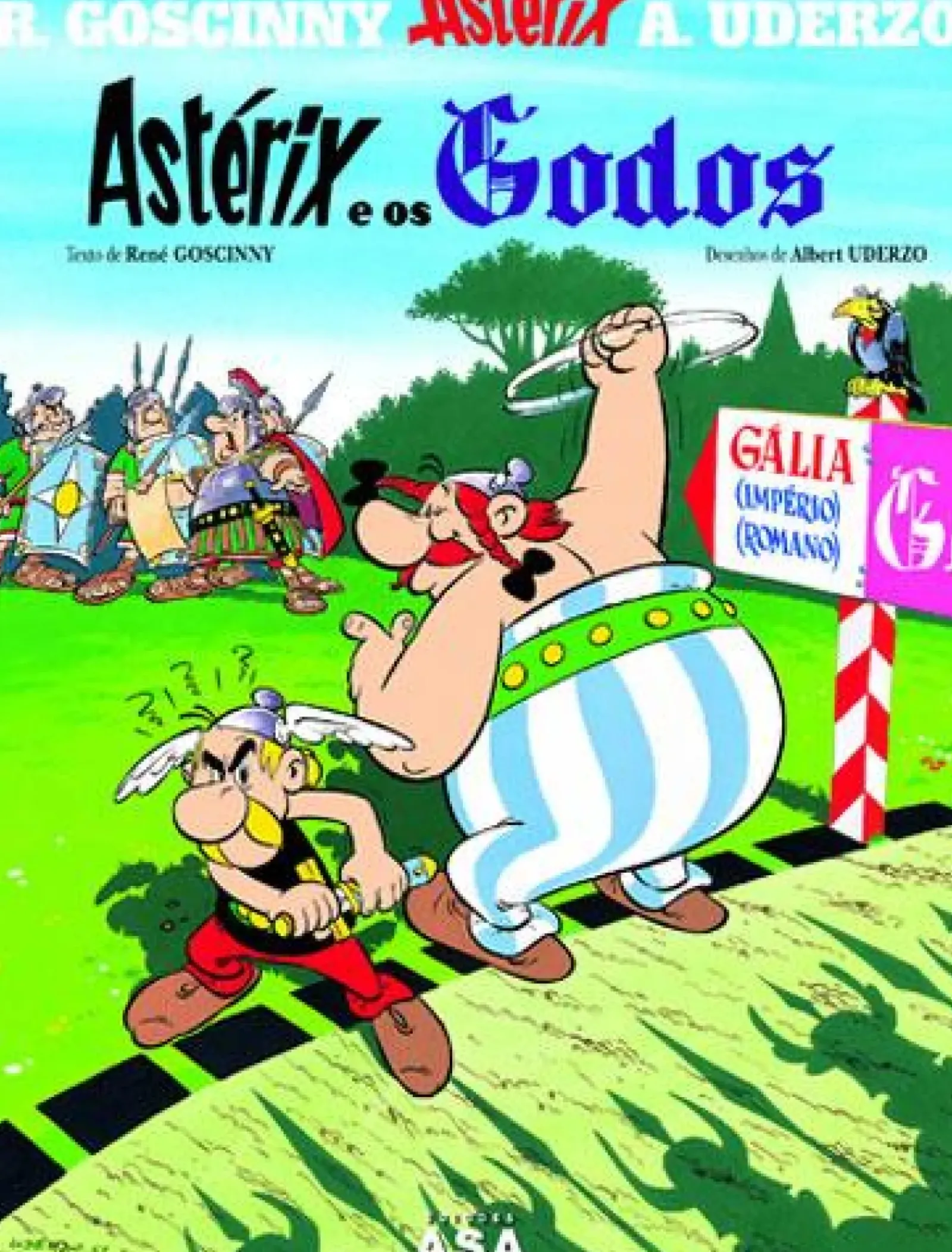 Sale Asa Astérix e os Godos de René Goscinny - Vol. 3
