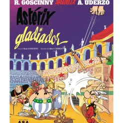 Outlet Edições Asa Astérix Gladiador de René Goscinny e Albert Uderzo - Vol. 4