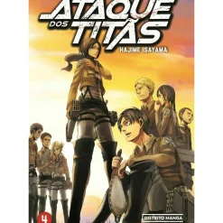 Online Distrito Manga Ataque dos Titãs - Livro 4 de Hajime Isayama