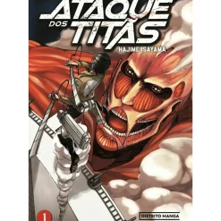 Distrito Mangá Manga > Ataque dos Titãs - Livro 1 de Hajime Isayama