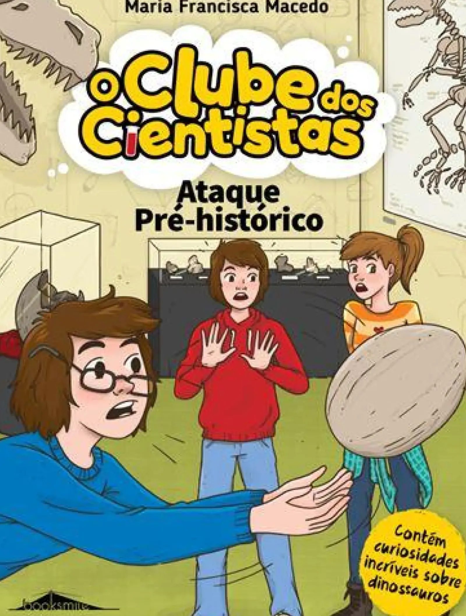 Outlet Booksmile Ataque Pré-Histórico de Maria Francisca Macedo - O Clube dos Cientistas N.º 13