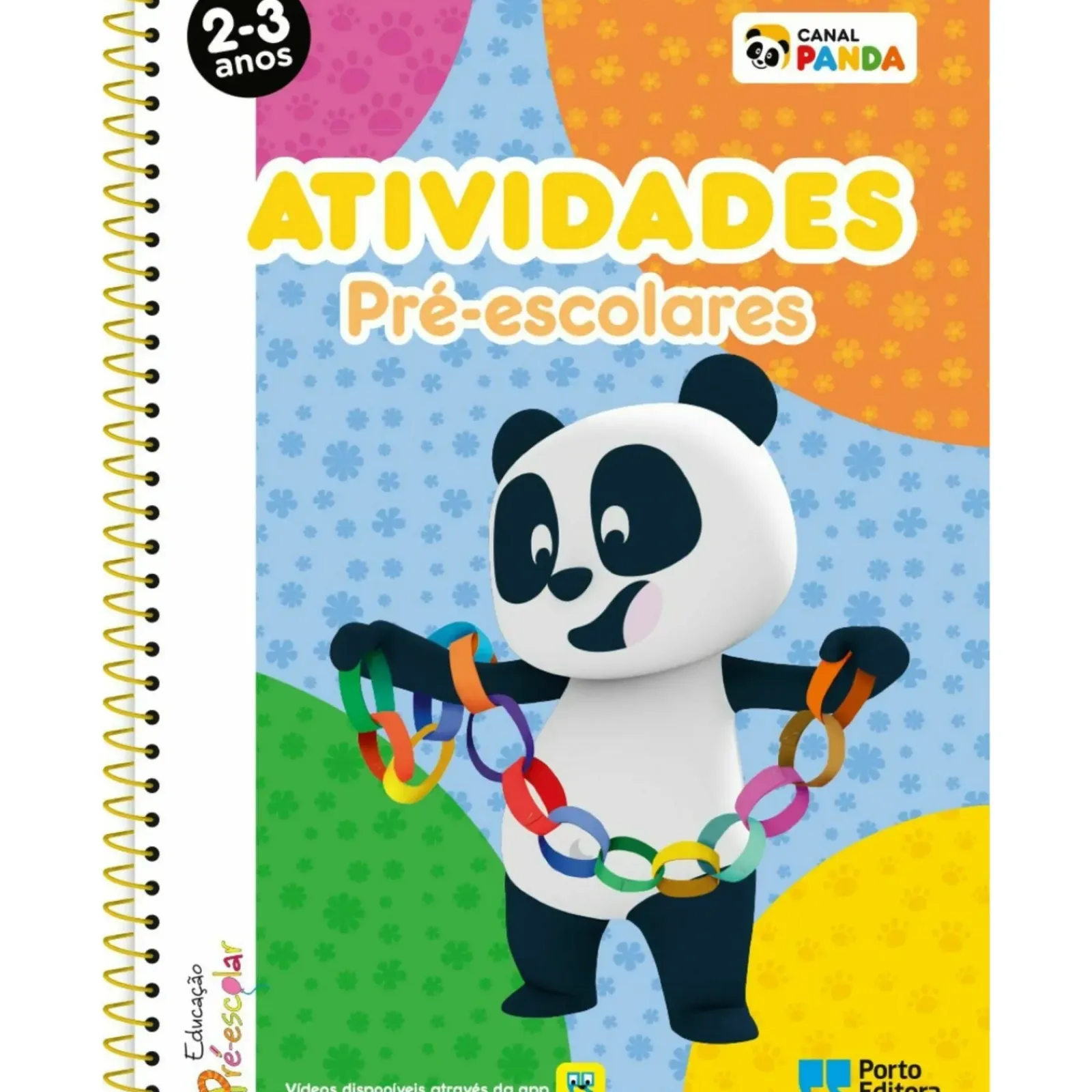 New Porto Editora Atividades Pré-Escolares Panda 2-3 Anos