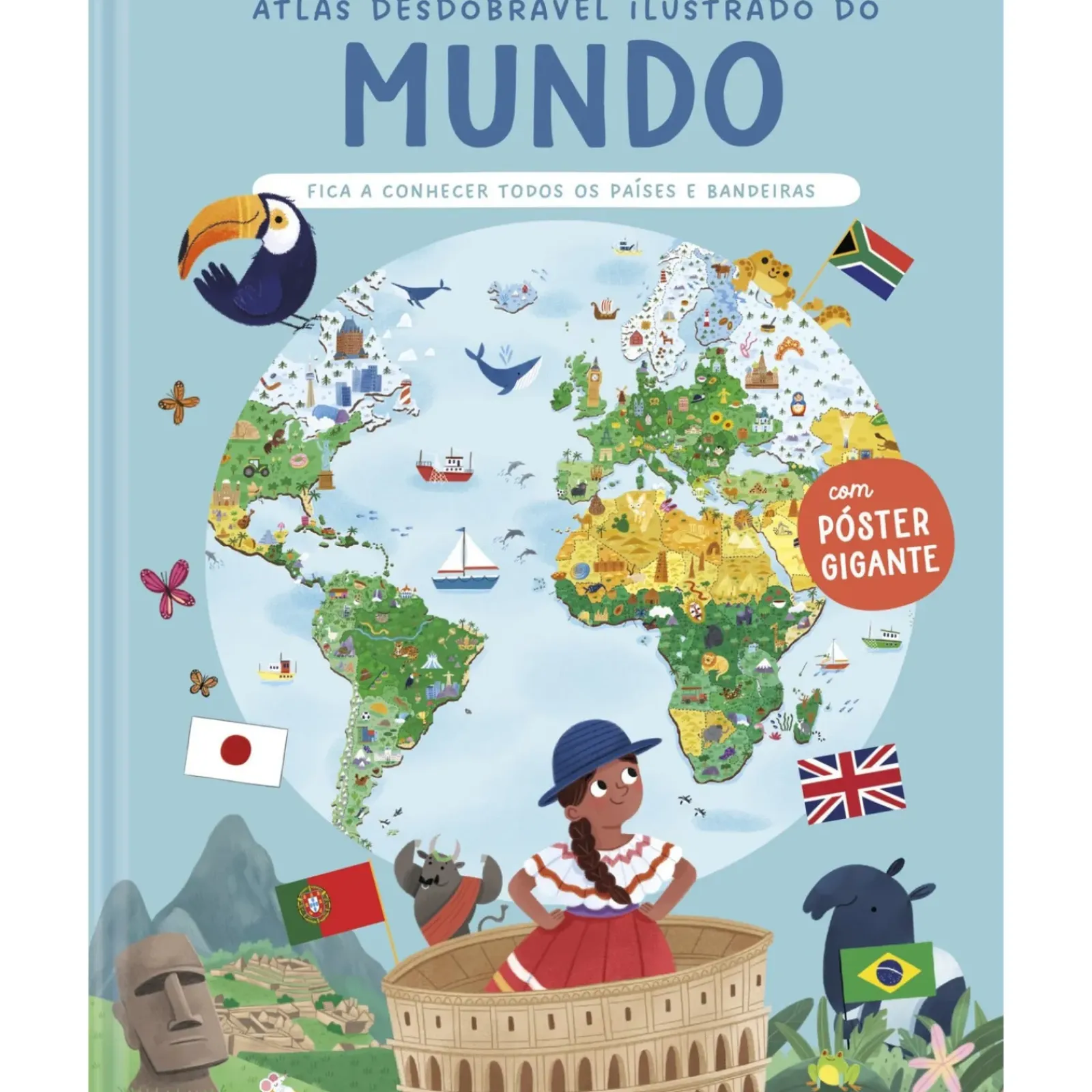 Yoyo Conhecimento > Atlas Desdobrável Ilustrado do Mundo