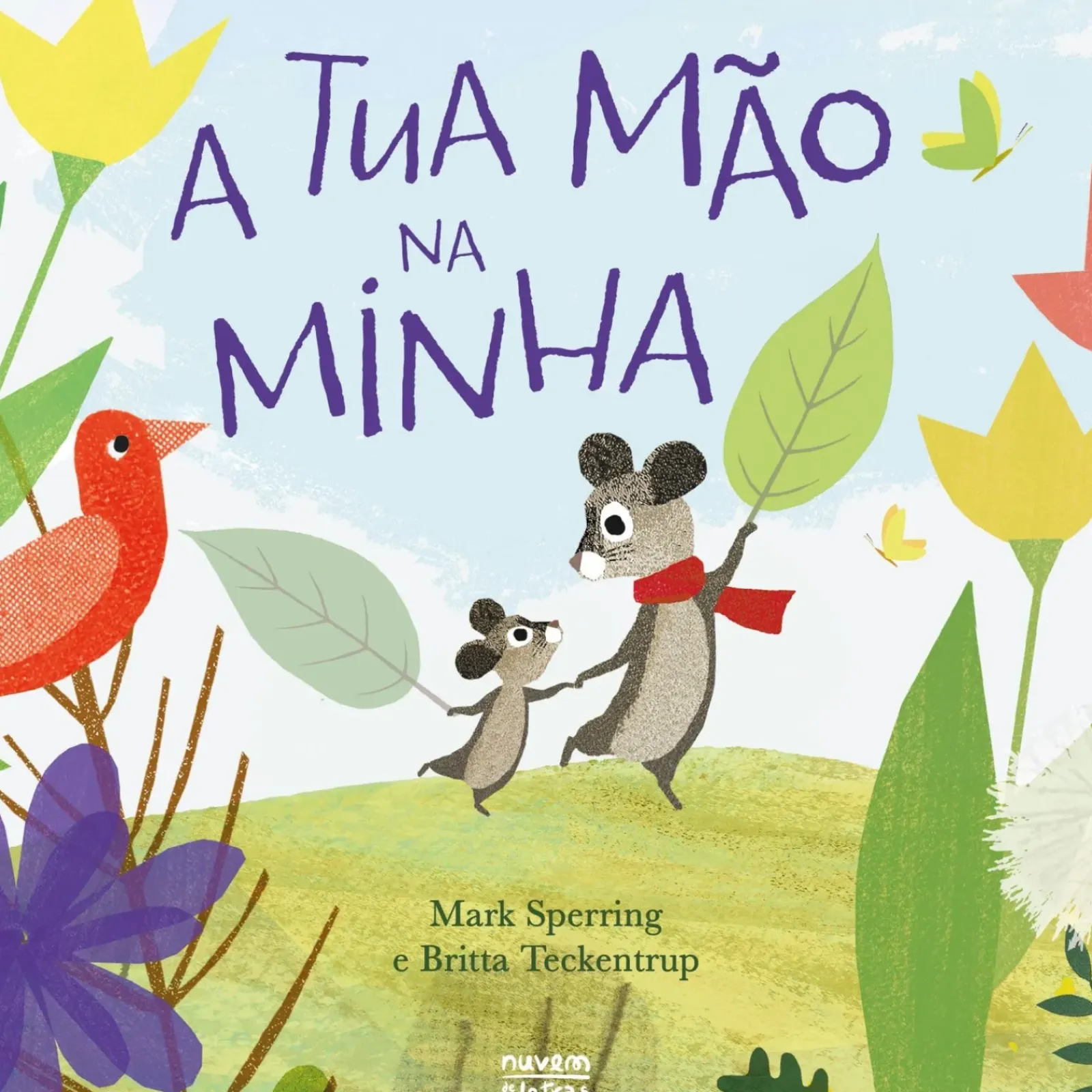 Nuvem De Letras A Tua Mão na Minha de Mark Sperring