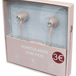 Onetop Eletrónica > Auriculares com Fios Rosa Fusion