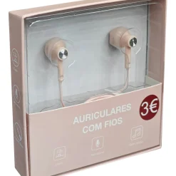 Onetop Eletrónica > Auriculares com Fios Rosa Fusion