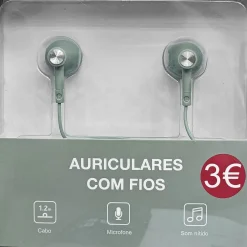 Onetop Eletrónica > Auriculares com Fios Verde Fusion