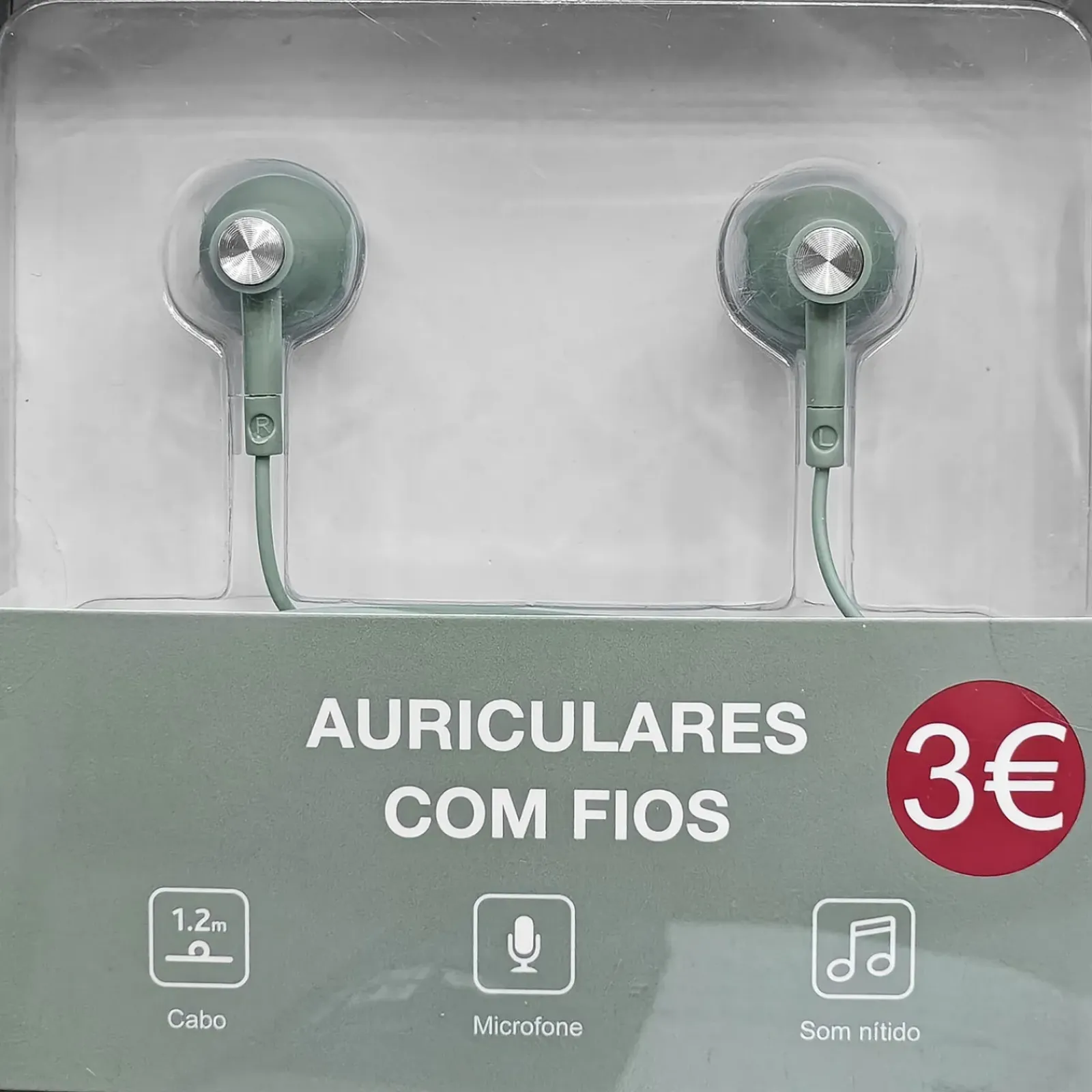Onetop Eletrónica > Auriculares com Fios Verde Fusion