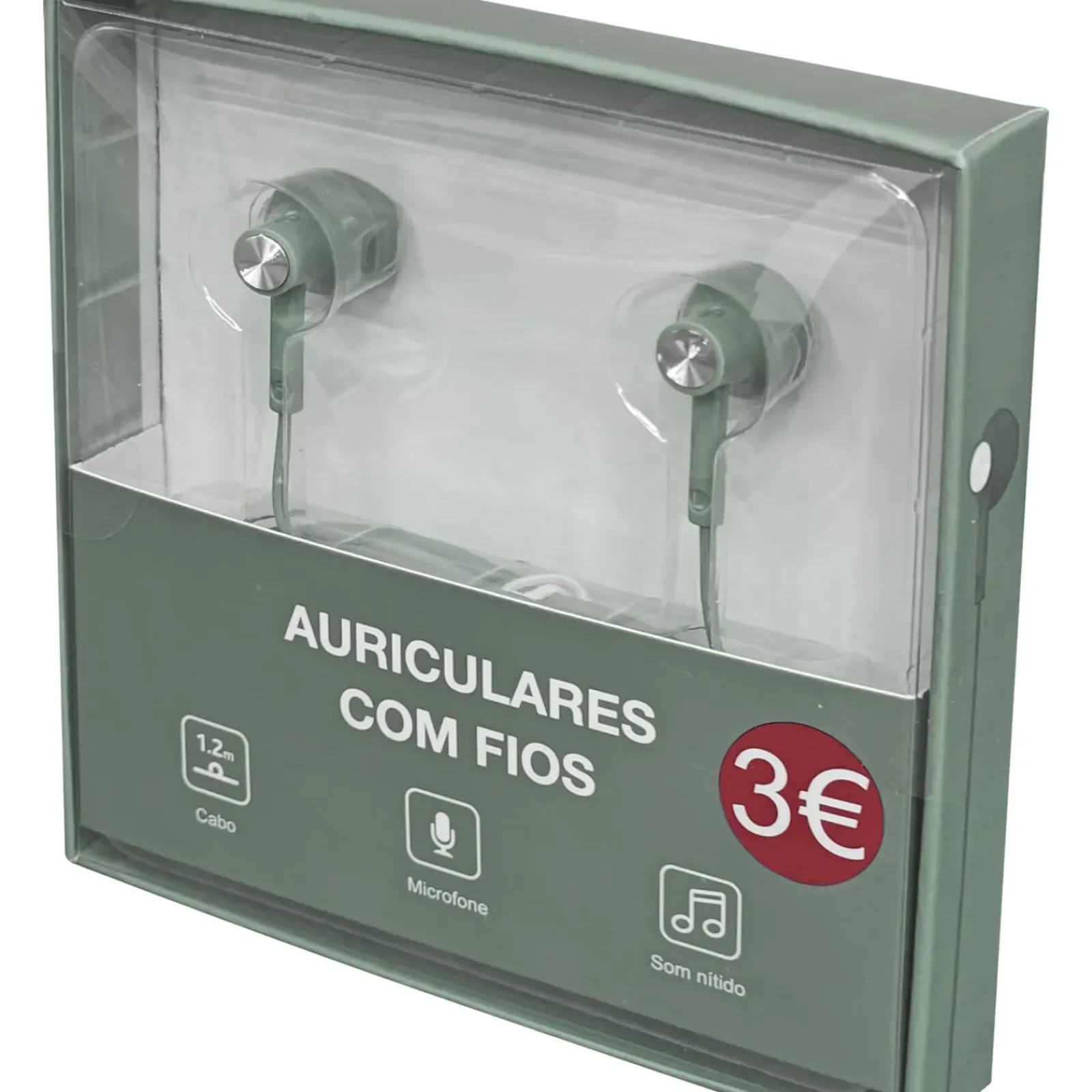 Onetop Eletrónica > Auriculares com Fios Verde Fusion