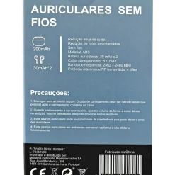 Onetop Eletrónica > Auriculares Sem Fios Azul Fusion