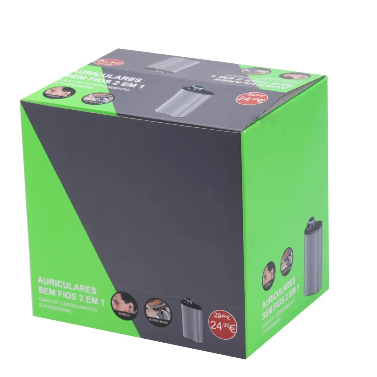 Best Wesdar Auriculares Sem Fios 2 Em 1 Com Carregador