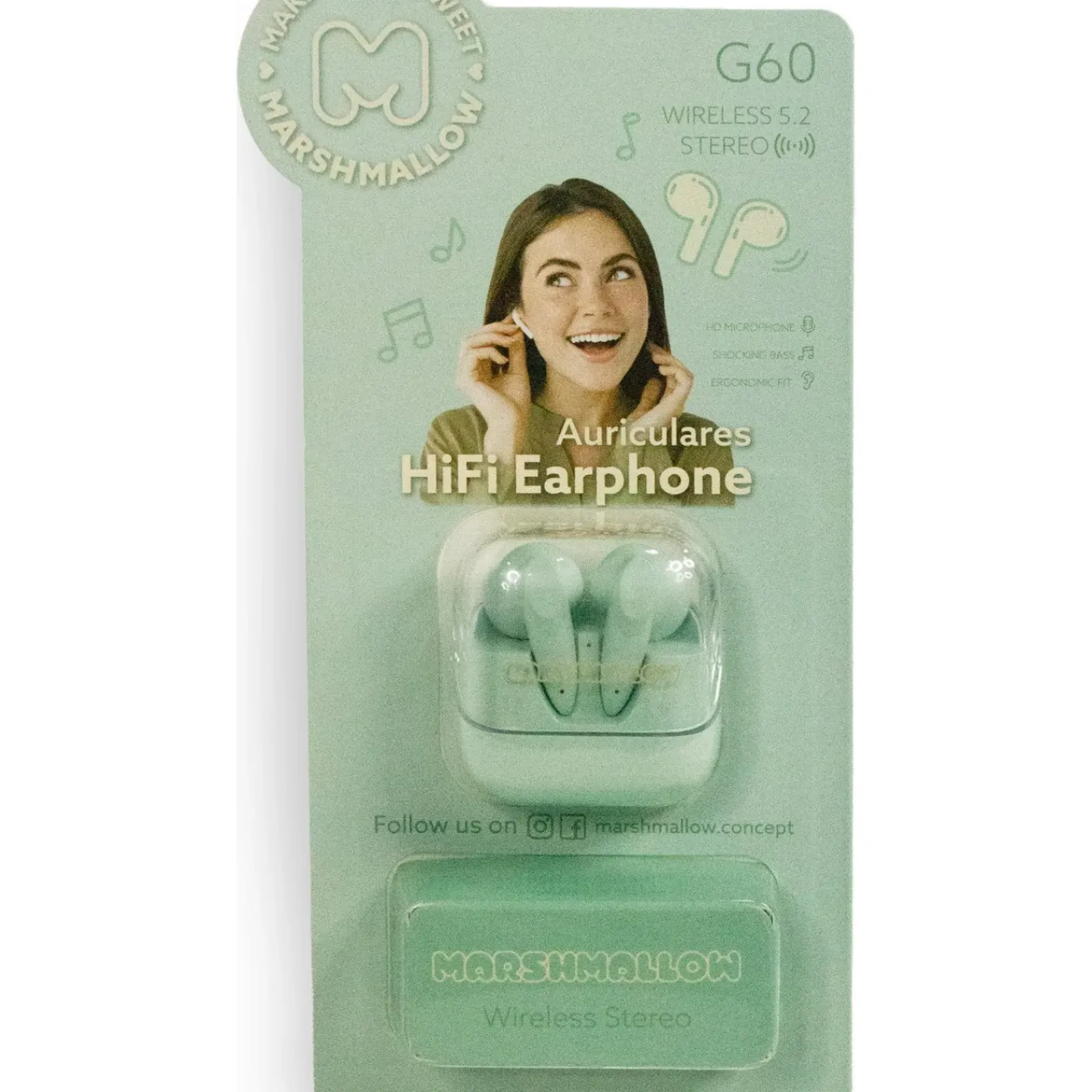 Marshmallow Juvenil > Auriculares Sortido