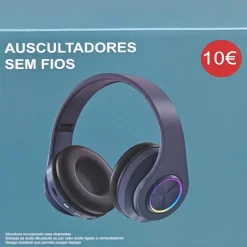 Onetop Eletrónica > Auscultadores Sem Fios Azul Fusion