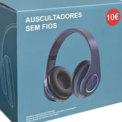 Onetop Eletrónica > Auscultadores Sem Fios Azul Fusion
