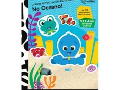 Pil Atividades > Baby Einstein - no Oceano! de Baby Einstein - Livro de Autocolantes Reutilizáveis