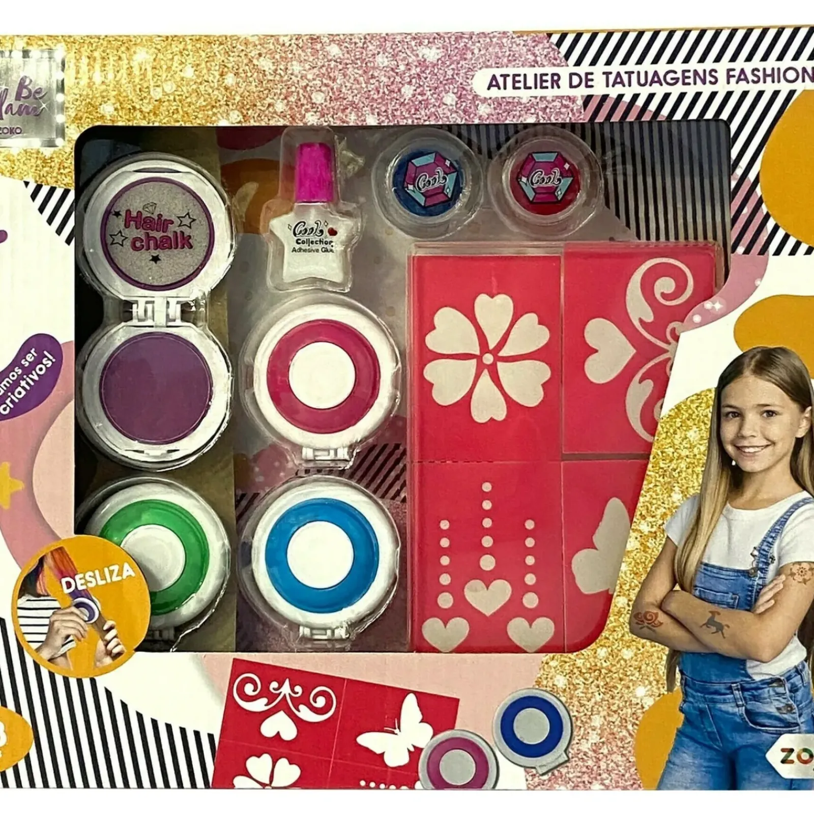 New Zoko-Be Glam Be-Glam Atelier De Tatuagens Fashion