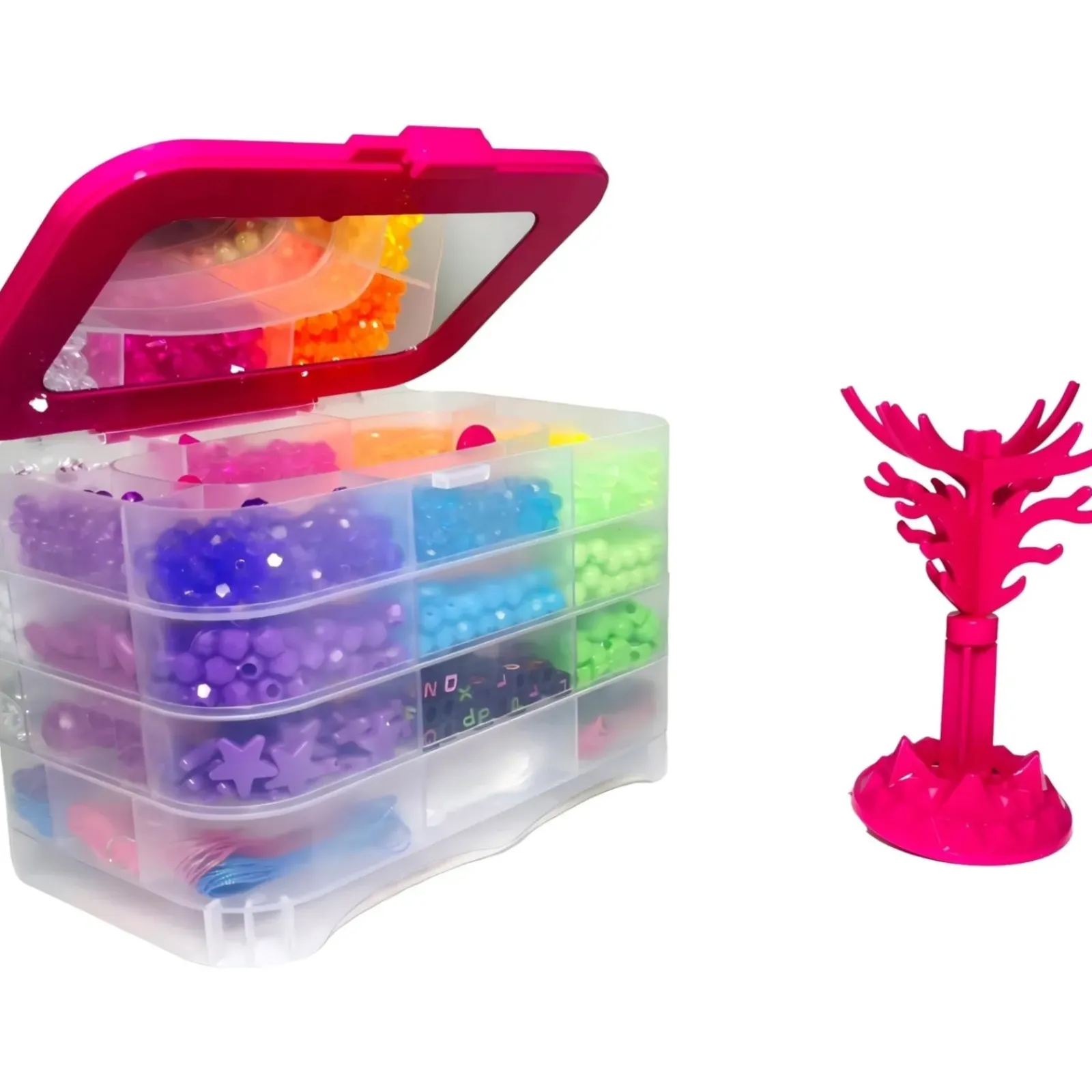 Zoko-Be Glam Didáticos > Be-Glam Caixa De Bijuterias 4 Andares