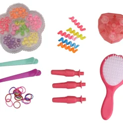 Zoko-Be Glam Didáticos > Be-Glam-2 Em 1 Tranças e Brilhos De Cabelo