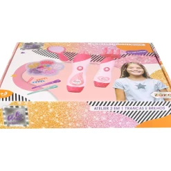 Zoko-Be Glam Didáticos > Be-Glam-2 Em 1 Tranças e Brilhos De Cabelo