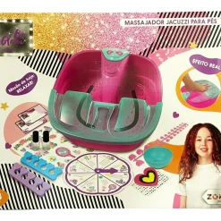 Zoko-Be Glam Didáticos > Be Glam Massajador Jacuzzi Para Pés