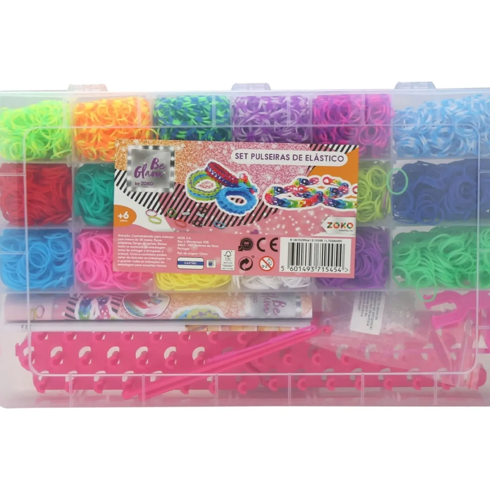Zoko-Be Glam Didáticos > Be-Glam Set Pulseiras Elástico Zoko-Be G