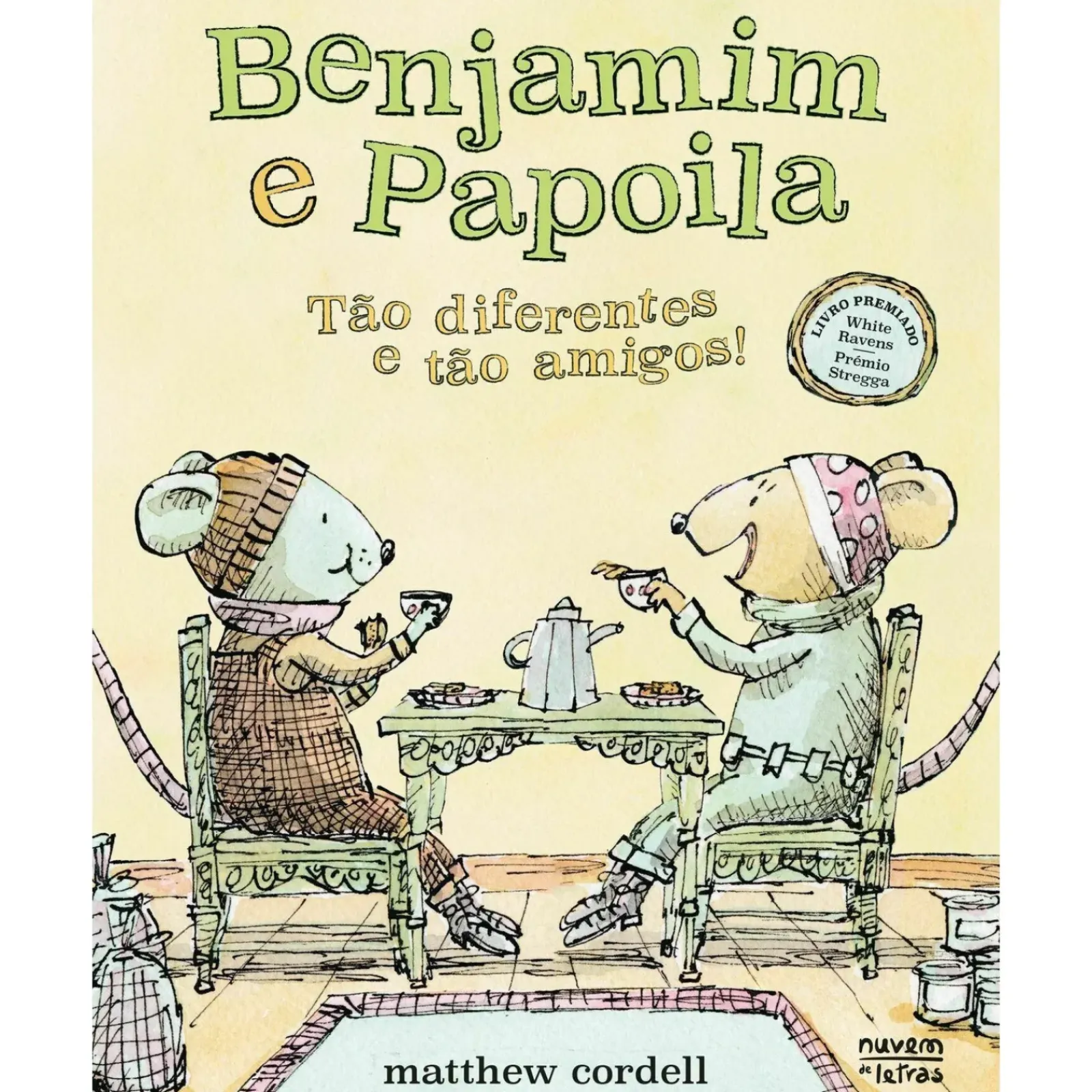 Discount Nuvem De Letras Benjamin e Papoila - Tão Diferentes e Tão Amigos! de Matthew Cordell