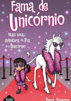 Nuvem De Letras Banda Desenhada E Novelas Gráficas > Bia e o Unicórnio - Fama de Unicórnio de Dana Simpson - N.º 13