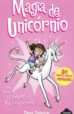 Nuvem De Letras Atividades > Bia e o Unicórnio - Magia do Unicórnio de Dana Simpson - 50 Quebra-cabeças Cintilantes