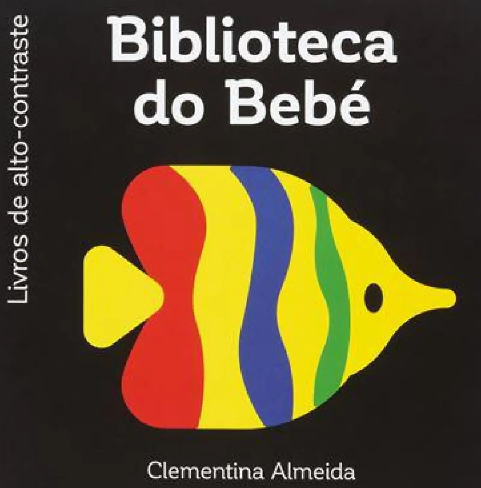 New Porto Editora Biblioteca do Bebé (caixa Preta) de Clementina Almeida - Livros de Alto-contraste