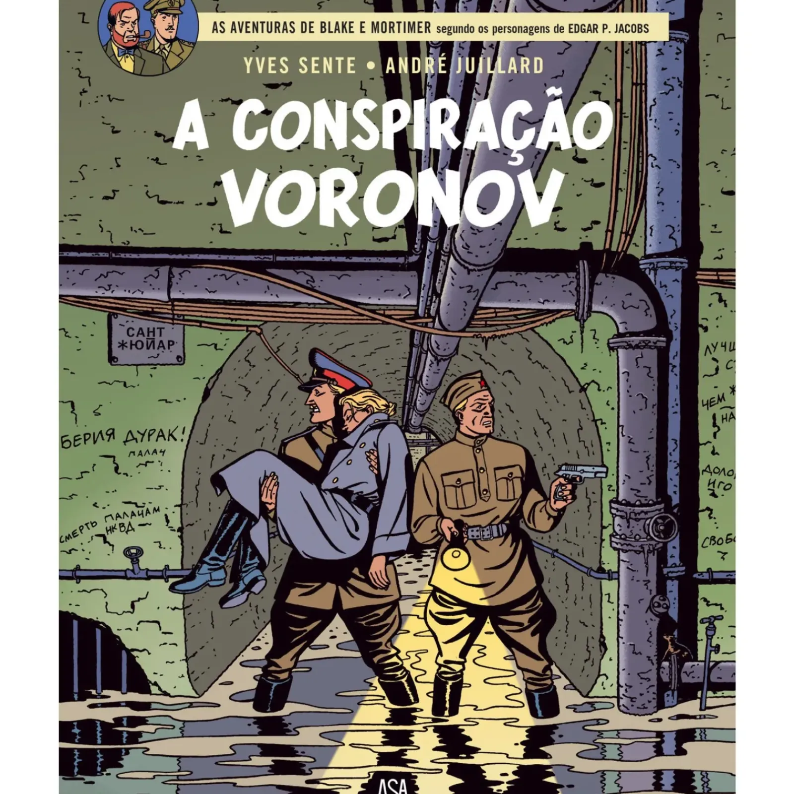 Asa Banda Desenhada E Novelas Gráficas > Blake e Mortimer Nº 14 - A Conspiração Voronov de Yves Sente e André Juillard