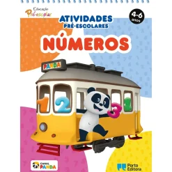 Discount Porto Editora Bloco de Atividades Pré-Escolares Panda: Números - 4-6 Anos