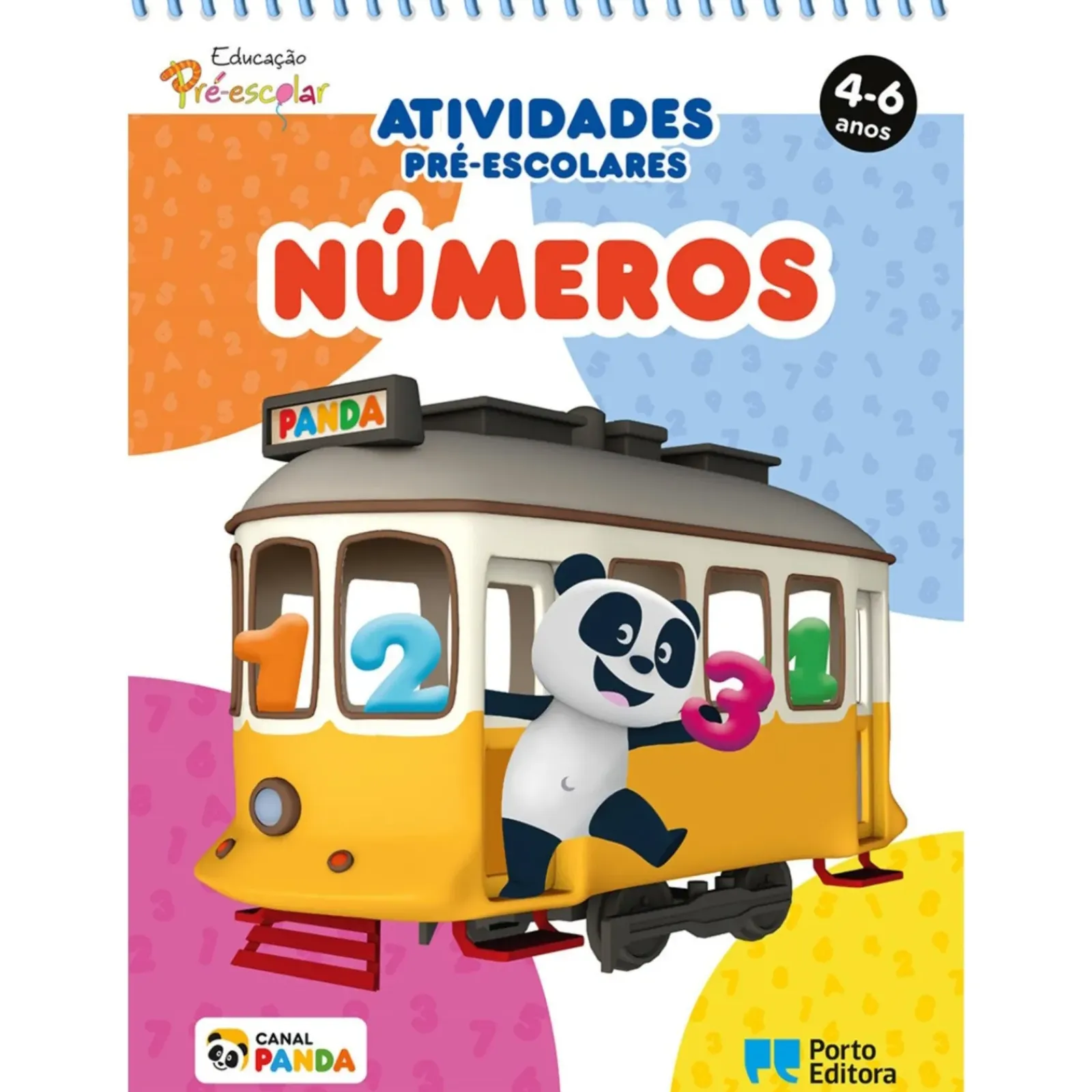 Discount Porto Editora Bloco de Atividades Pré-Escolares Panda: Números - 4-6 Anos