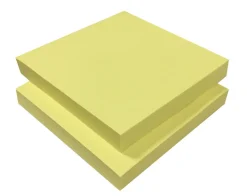 Note! Bloco de Notas Aderente 7.6 x 7.6cm Amarelo