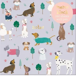 Sale Do Art Bloco Memo com Caneta - Puppies