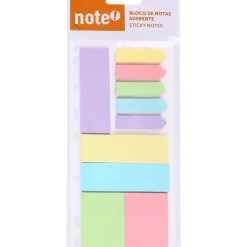 Note! Blocos E Notas Aderentes > Bloco Notas Aderente 25 Folhas Sortido