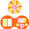 Sima Cadernos E Blocos > Bloco Notas Aderentes A6 - Happy Days