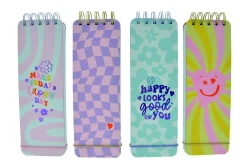 Sima Cadernos E Blocos > Bloco Notas Espiral - Happy Days Sortido