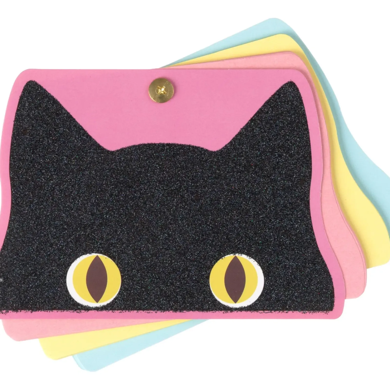 Sale Outras Marcas Bloco Notas 60 Folhas Cat Pink Magic