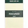 Note! Cadernos E Recargas > Bloco Notas Pautado 65 Folhas Your Colour Verde