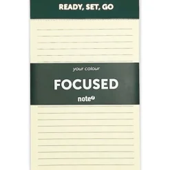 Note! Cadernos E Recargas > Bloco Notas Pautado 65 Folhas Your Colour Verde