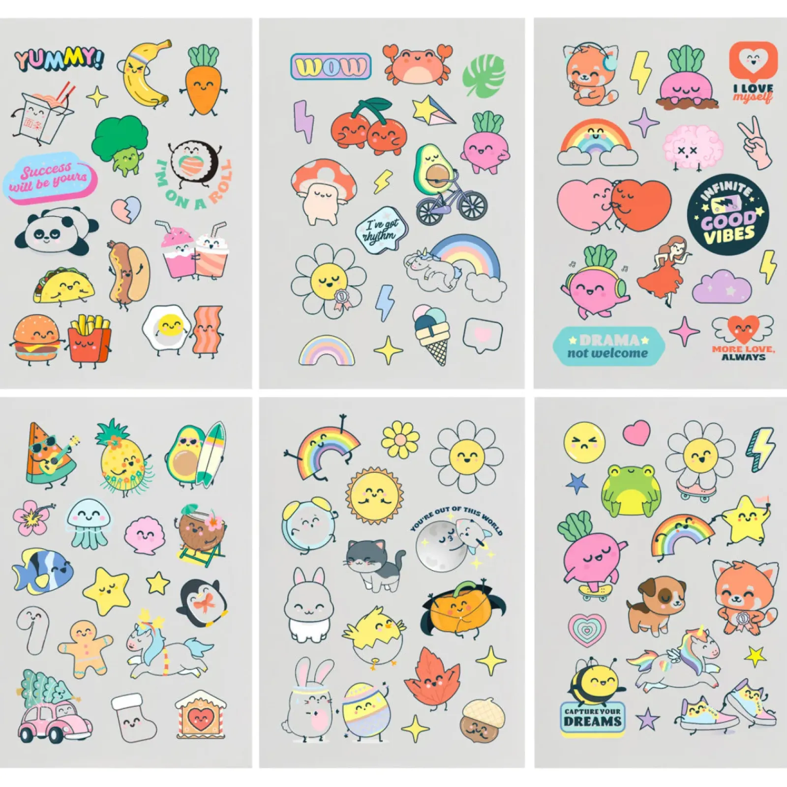 Mr. Wonderful Bloco Stickers - That Fill Each Day
