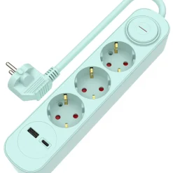 Marshmallow Bloco Verde 3Tom Com Int 1Usb 1,5M
