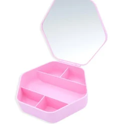 Bloom Beauty Acessórios De Decoração > Bloom Espelho Guarda Joias Hexagonal