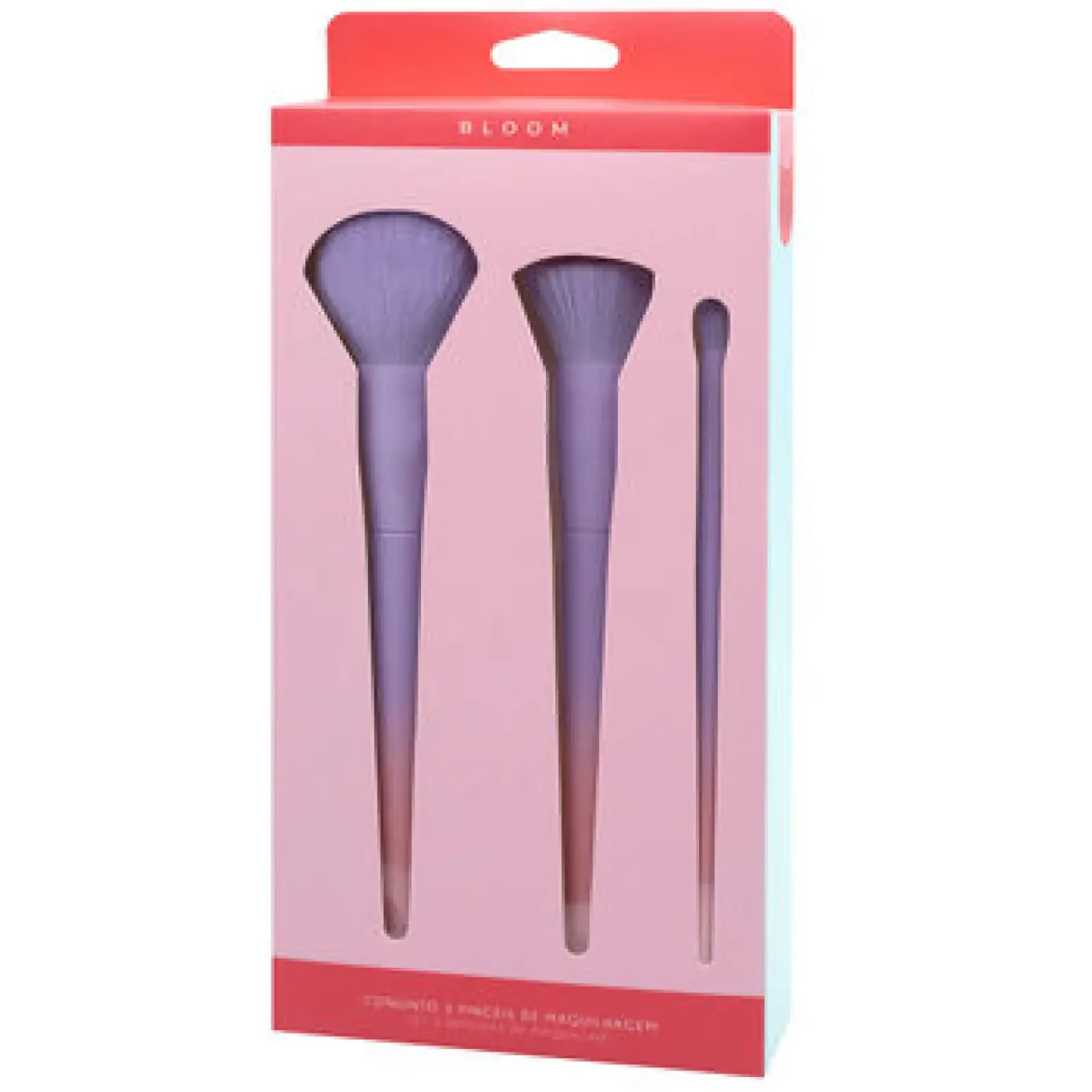 Bloom Beauty Acessórios > Bloom Set 3 Pincéis Makeup
