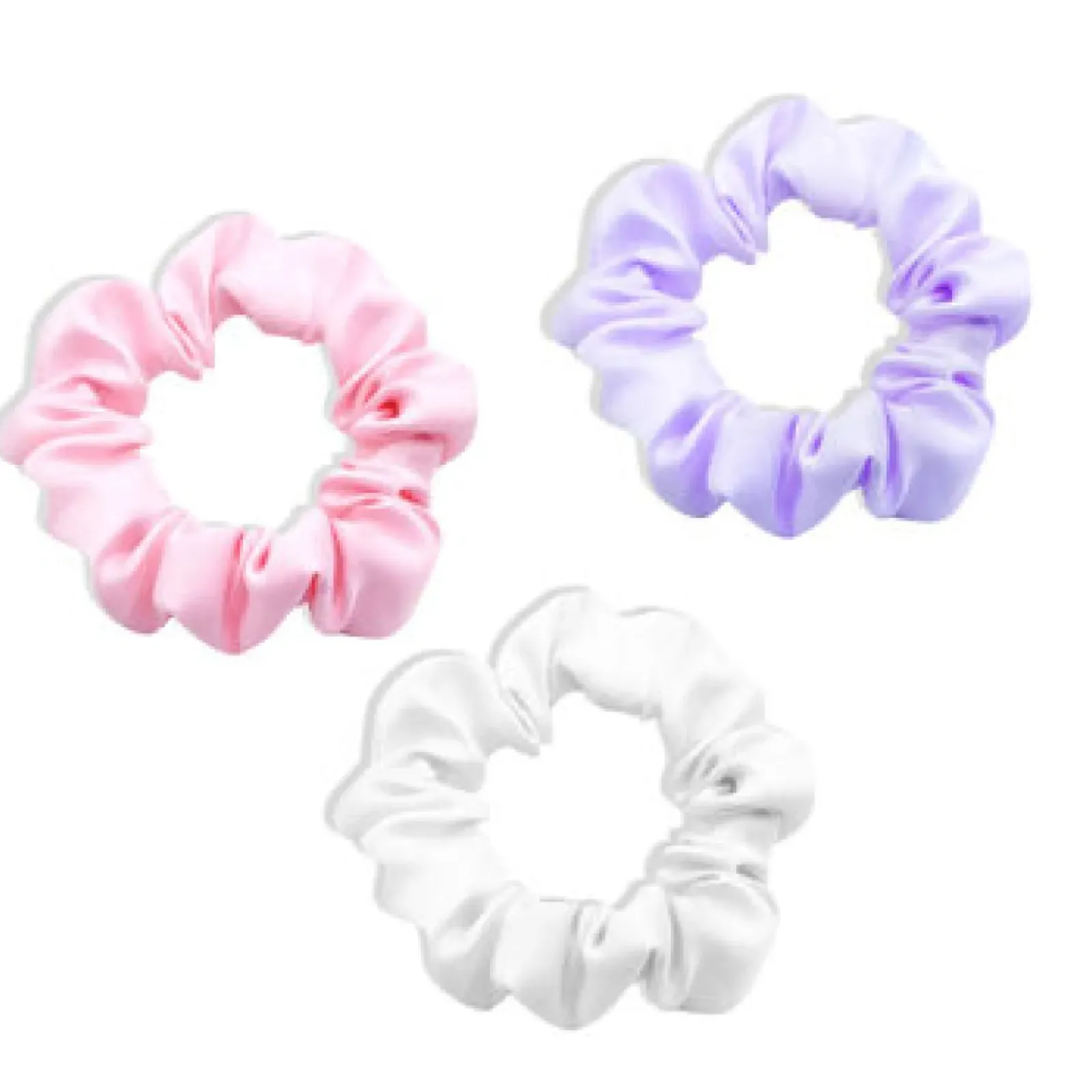 Bloom Beauty Acessórios > Bloom Set 3 Scrunchies Cetim
